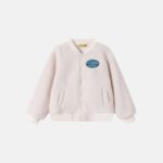 Kids Boy Fleece Textured Jacket