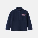 Kids Boy Fleece Textured Sweatshirt