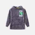 Kids Boy Velvet Hoodie