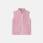 Kids Girl Fleece Textured Vest