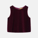 Kids Girl Velvet Top