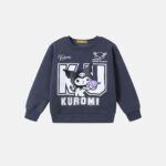 سويتشيرت أطفال بناتي بطباعة "Kuromi"