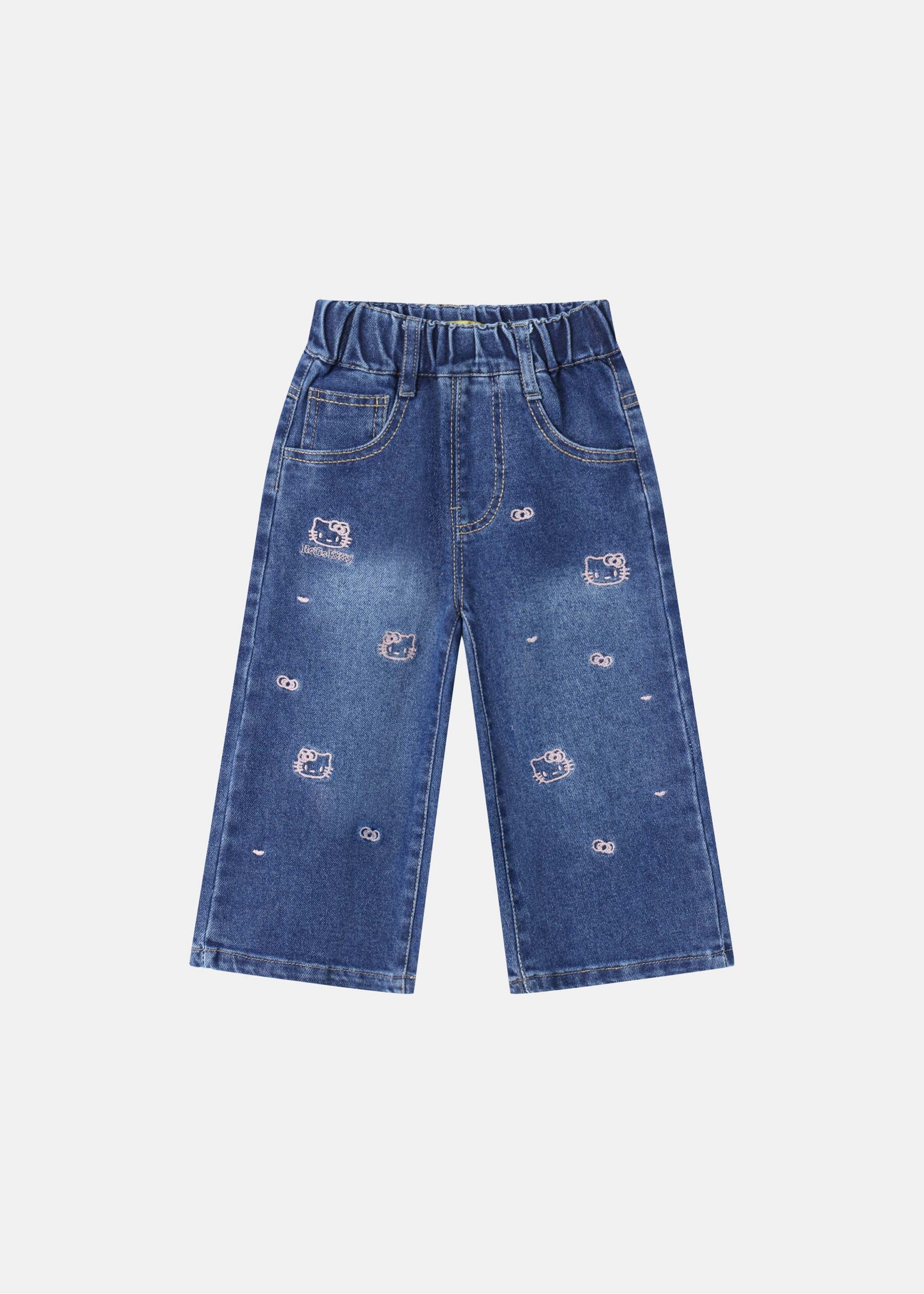 6226608030610-a Baby Girl Jeans Trouser - Image 1