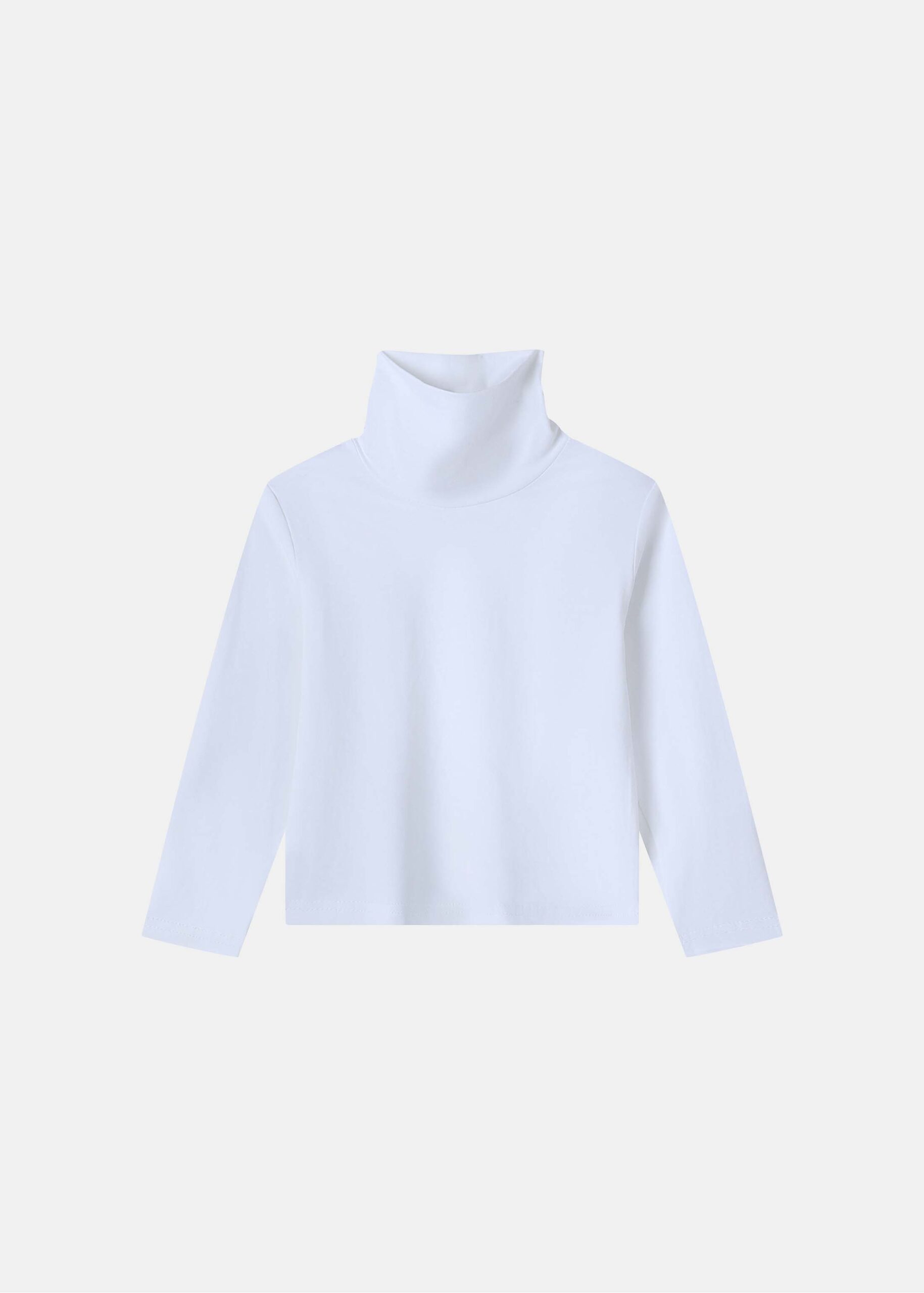 6226616025302-a Baby Girl High-Neck Blouse - Image 1