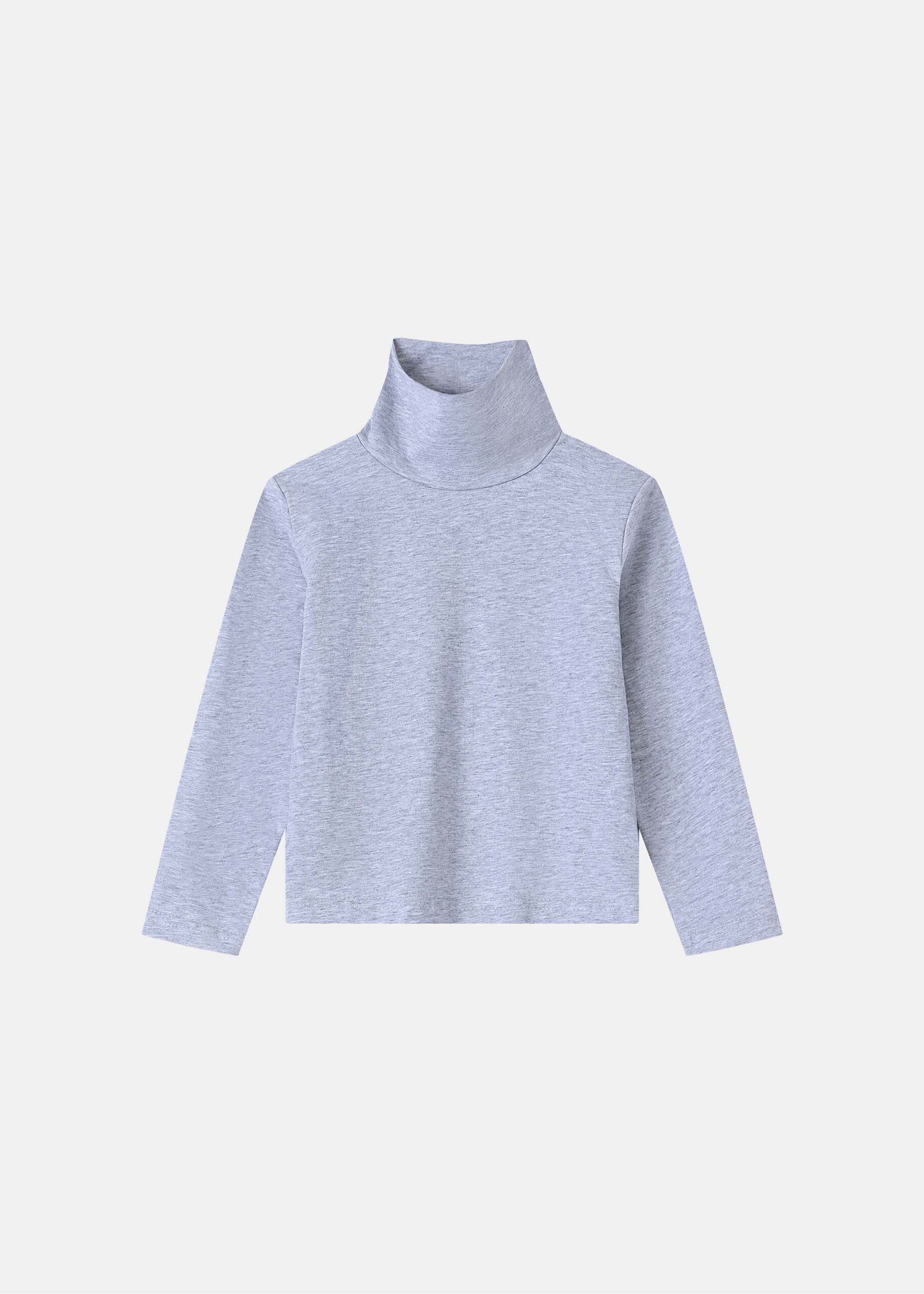 6226616025618-a Baby Girl High-Neck Blouse - Image 1
