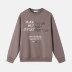Women Crew-Neck Printed Sweatshirt