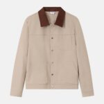 Men Shirt-Collar Jacket