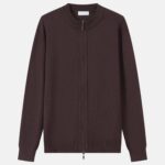 Men Full-Zip Knit Sweater