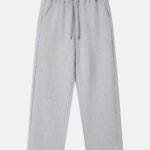 Men Wide-Leg Sweatpants