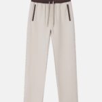 Men Contrast-Waistband Trouser