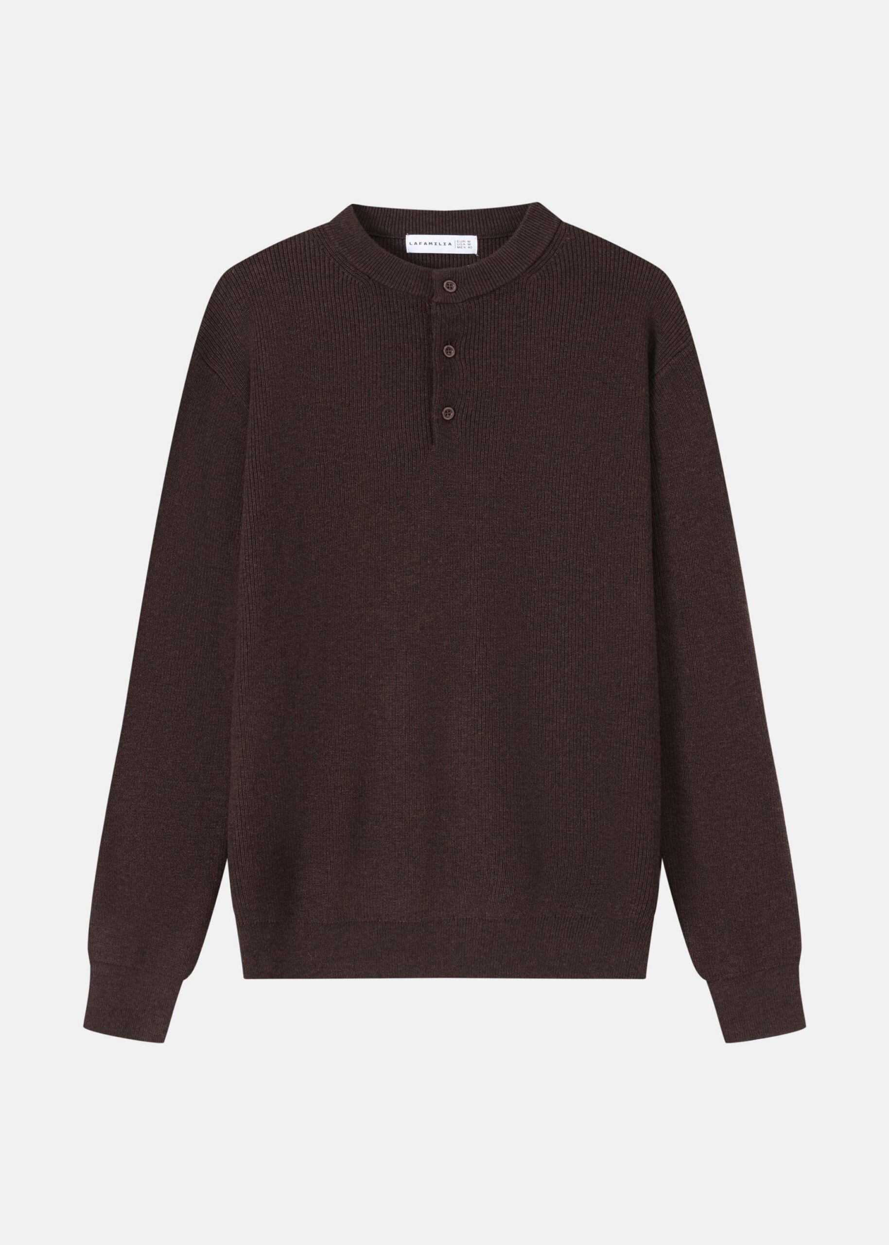 6226116011642-a Men Rib-Knit Sweater - Image 1