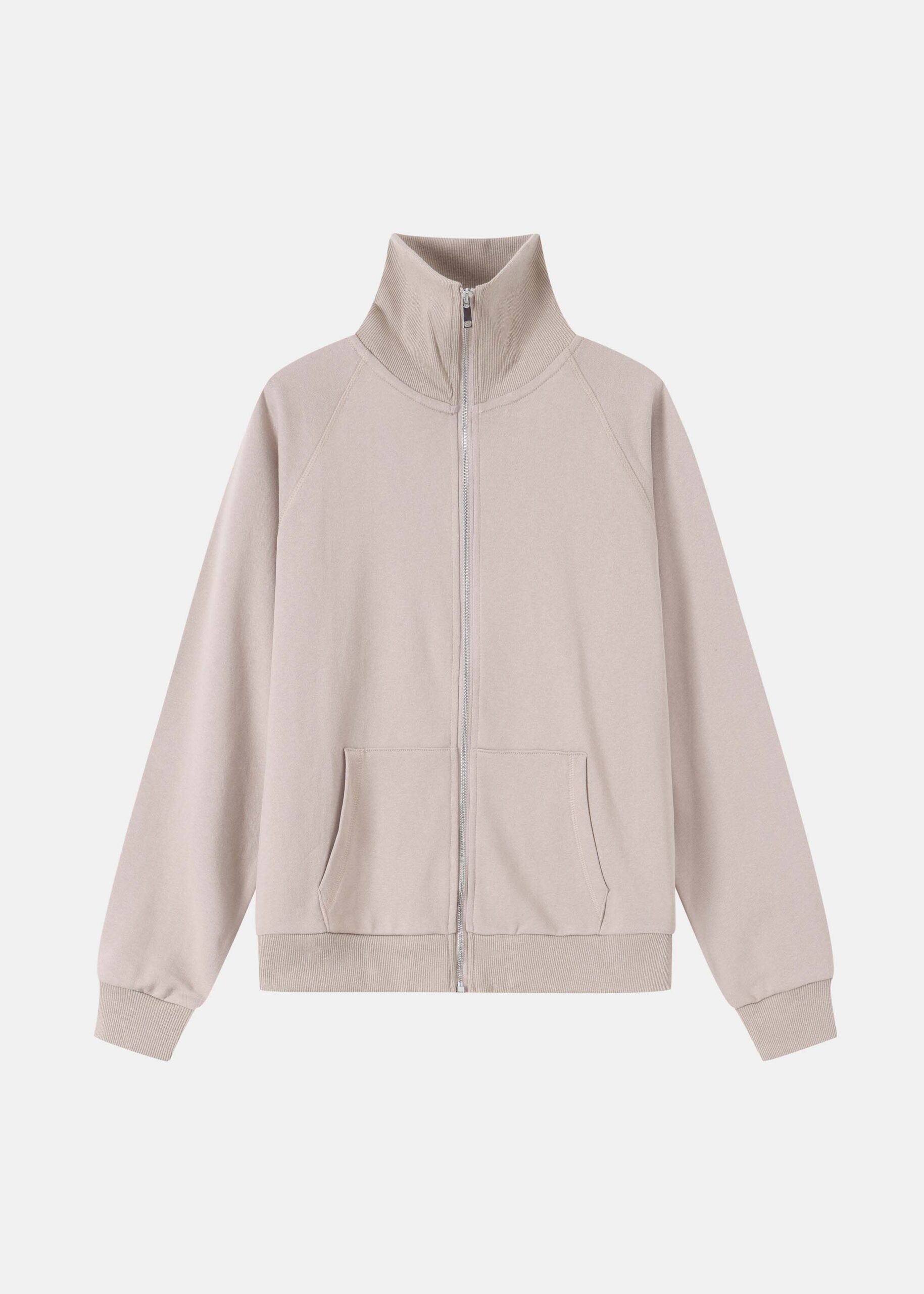 6226203015903-a Women High-Neck Zip-Up Jacket - Image 1