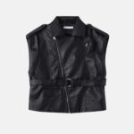 Women Leather Vest