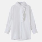 Women Ruffels-Collar Shirt