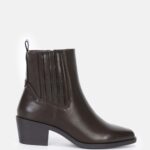 Women Leather Ankle Boots