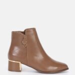 Women Leather Ankle Boots