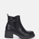 Women Leather Ankle Boots