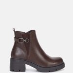 Women Leather Ankle Boots