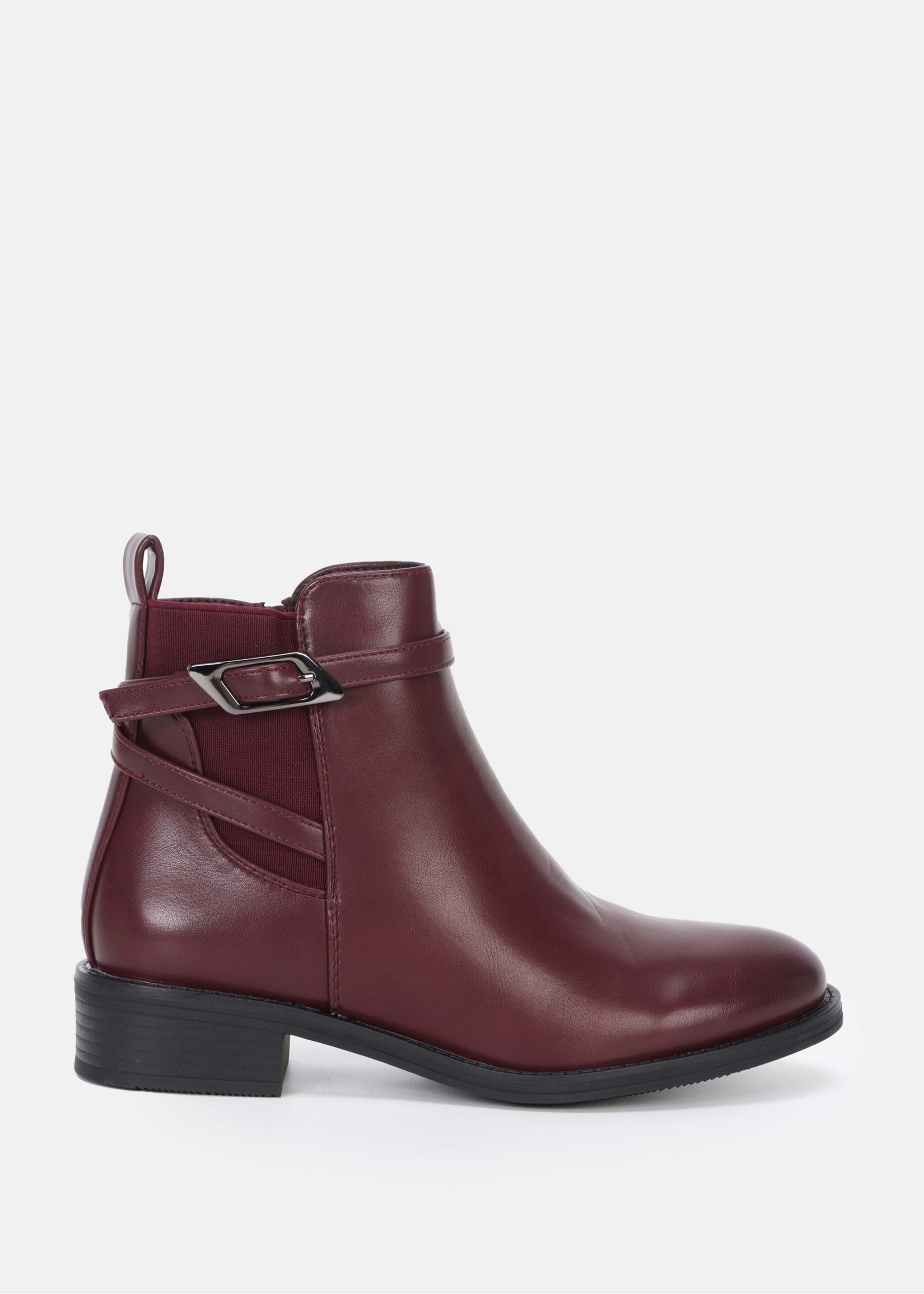 6226213003628-a Women Leather Ankle Boots - Image 1