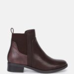 Women Leather Ankle Boots