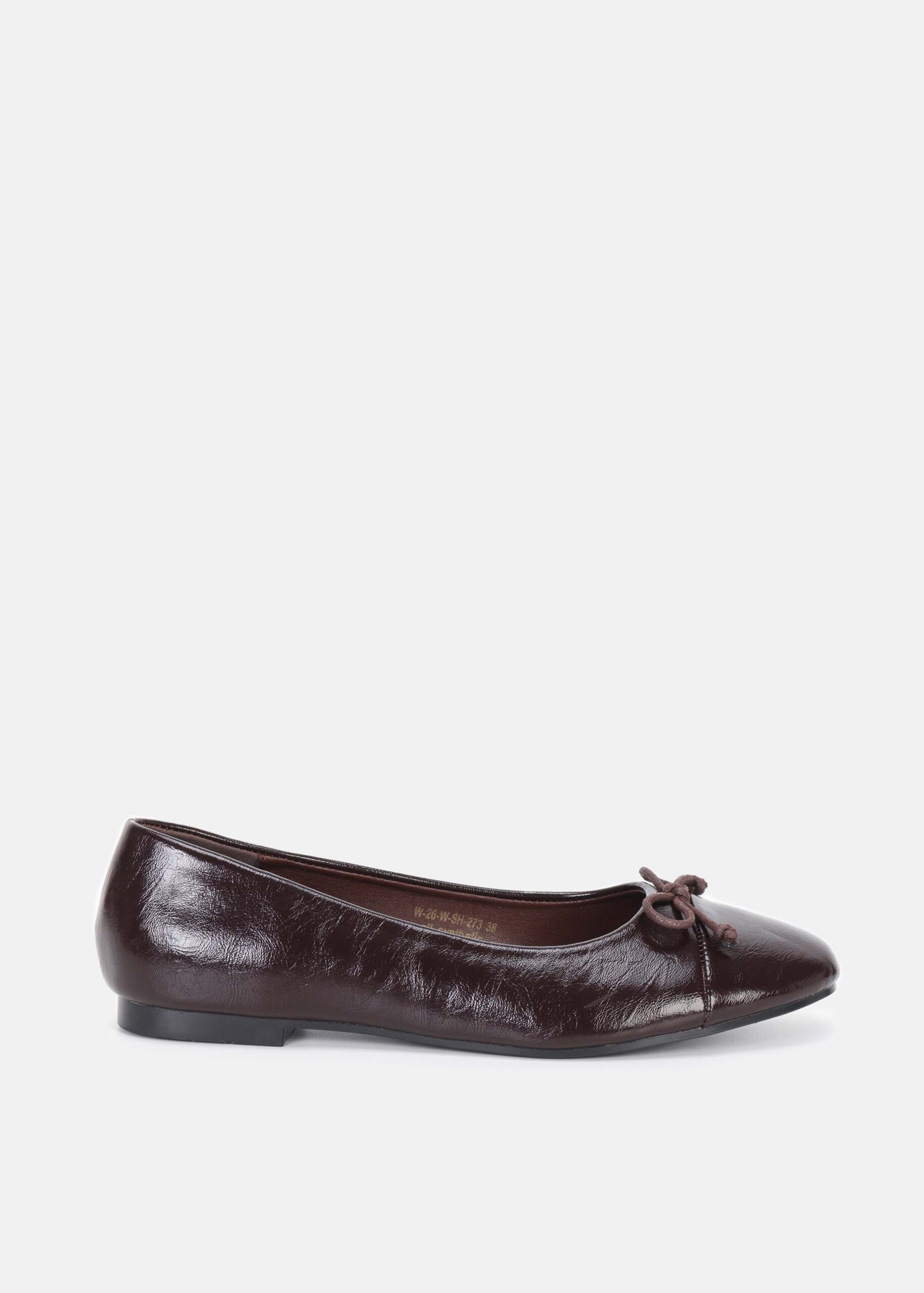 6226213004742-a Women Leather Ballerina - Image 1