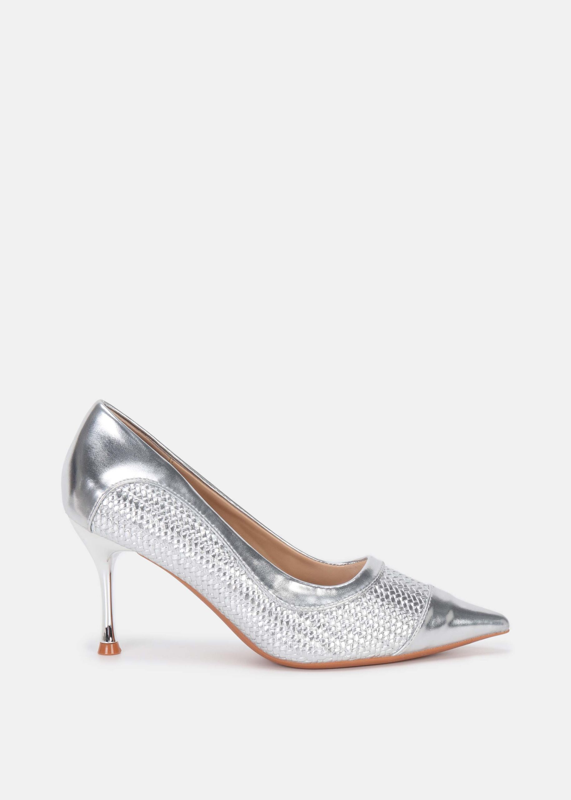 6226213005750-a Women Leather Heels Shoes - Image 1