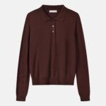 Women Knitted Polo Shirt