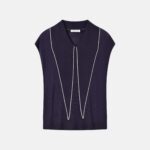 Women Top with A Scarf