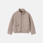 Kids Girl Plain Jacket
