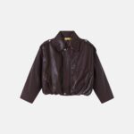 Kids Girl Leather Jacket