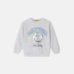 Kids Girl "Smiley World" Sweatshirt