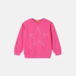 Kids Girl Star Embellished Sweatshirt