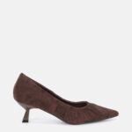 Women Suede Heels Shoes